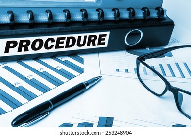 procedure on business document folder