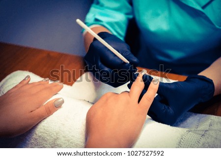 procedures for nails in the spa