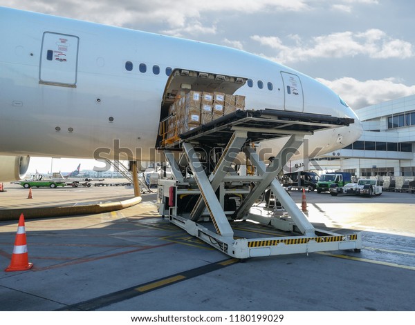 Process Cargo Handling Parcels Loading High Stock Photo (Edit Now ...