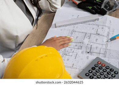 The process of Construction Planning and effective Collaboration on detailed Blueprints