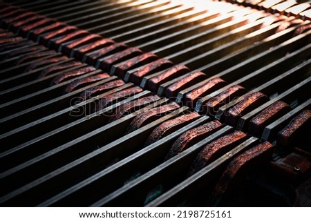 Process of copper refinement in electrolysis bath at plant