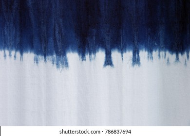 Process dye fabric  indigo color in Phare Thailand. - Shutterstock ID 786837694