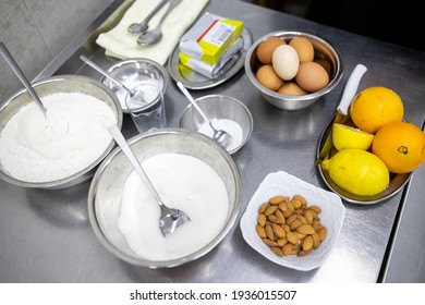 The Process Of Making A Christmas Orthodox Cake