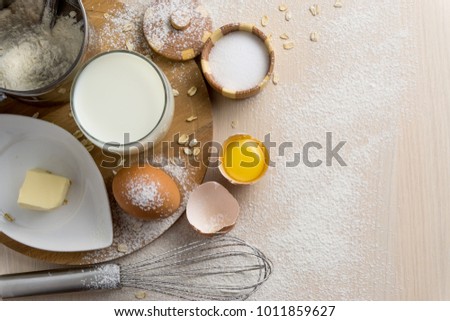 process of making pancakes for breakfast