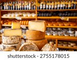 Process of making parmesan hard cheese.