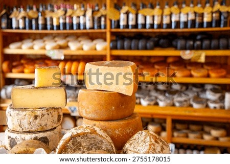 Process of making parmesan hard cheese.