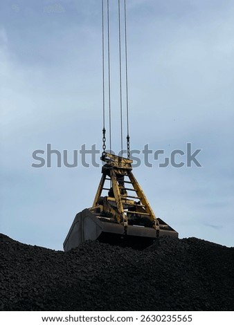 the process of transferring coal
