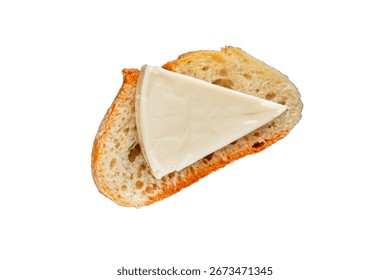 Processed cheese spread portion size cheese for sandwich tasty snack fresh delicious gourmet food background on the table rustic food top view copy space