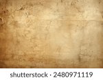 Processed collage of ancient scroll sheet of brown aged paper texture. Background for banner, backdrop or texture for 3D mapping