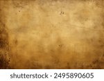 Processed collage of ancient scroll sheet of brown aged paper texture. Background for banner, backdrop or texture for 3D mapping