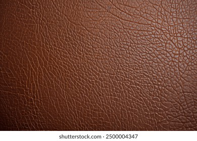 Processed collage of brown leather cloth surface texture. Background for banner, backdrop or texture for 3D mapping