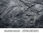 Processed collage of grey mountain cliff rock stone surface texture. Background for banner, backdrop or texture for 3D mapping