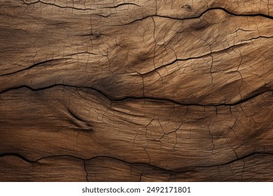 Processed collage of old cracked brown wood material texture. Background for banner, backdrop or texture for 3D mapping - Powered by Shutterstock