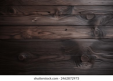 Processed collage of old rustic dark brown wood planks texture. Background for banner, backdrop or texture for 3D mapping