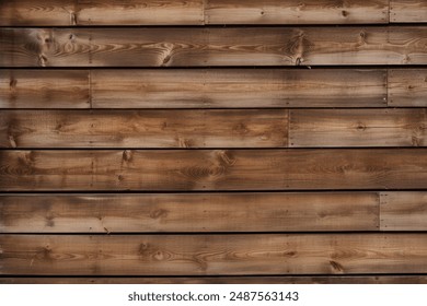 Processed collage of old vintage wooden wall texture. Background for banner, backdrop or texture for 3D mapping