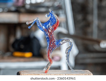 The processing of Murano glass in Venice, Veneto, Italy - Powered by Shutterstock