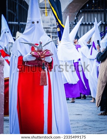 Procession of silence held in Celaya, Gto.