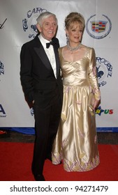 Producer AARON SPELLING & Wife CANDY At The 15th Carousel Of Hope Ball At The Beverly Hilton Hotel, Beverly Hills. 15OCT2002.   Paul Smith / Featureflash