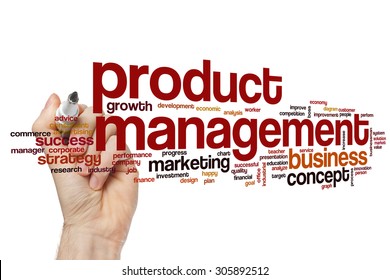 Product Management Word Cloud