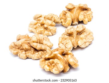 Product Photography California Walnuts On A White Background