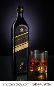 product photography with Johnnie Walker double black 