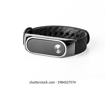 A Product Shot Of A Digital Watch White Background