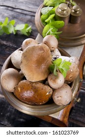 Product Of The Undergrowth Of The Fall Season, Mixed Mushrooms - Shutterstock ID 161023769