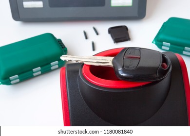 Production Of Automobile Keys. Cloning Of Car Transporders And Chips.