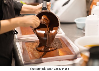 making chocolate