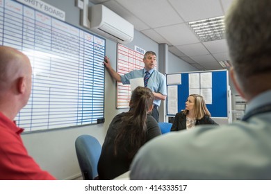 Production meeting in engineering factory - Powered by Shutterstock