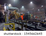 Production of metal tubes in a steel and rolling mill - architecture and technology in an industrial company 