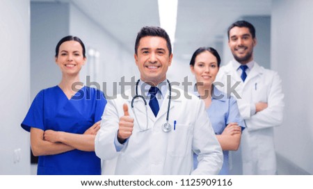 Similar – Image, Stock Photo Thumbs up Health care