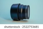 Professional 50mm Camera Lens with Smooth Black Finish for Photography Enthusiasts