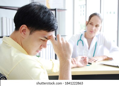 Group Male Female Asian Doctors Uniform Stock Photo 1926714938 ...