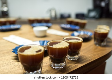 Professional Coffee Cupping, Coffee Tasting In Colombia