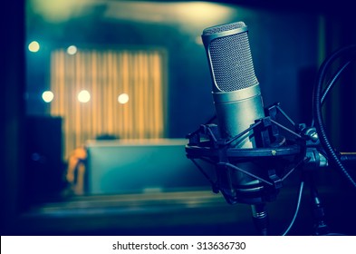 Condenser Microphone Images Stock Photos Vectors Shutterstock