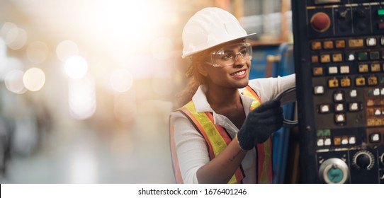 
Professional engineering, worker, woman Quality control, maintenance, check in factory, warehouse Workshop for factory operators, engineering team Space and background for text - Shutterstock ID 1676401246