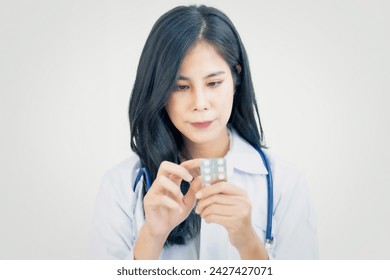 professional female doctor prepare medicine at hospital. - Powered by Shutterstock