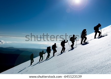 Professional hiking & climbing team