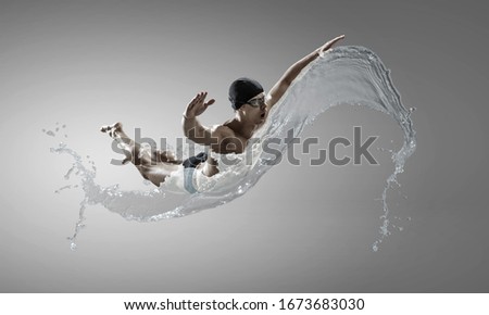 Similar – Image, Stock Photo Flip! Well-being