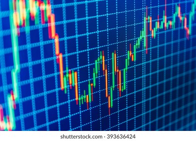 Professional Market Analysis Display Quotes Pricing Stock Photo ...