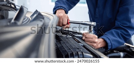 Similar – Image, Stock Photo parted portrait