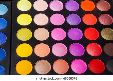 Professional multicolor makeup set
