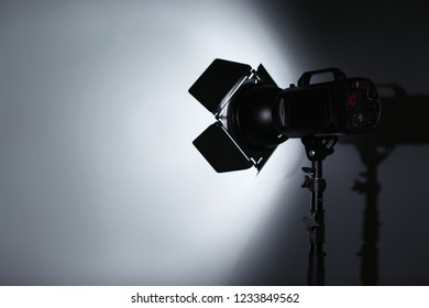 Professional Photo Studio Lighting Equipment On Stock Photo (Edit Now ...