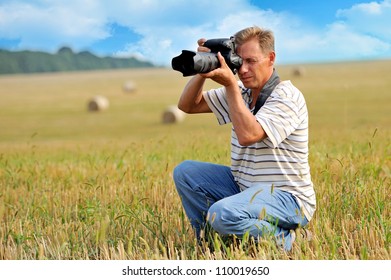 Professional photographer - Shutterstock ID 110019650