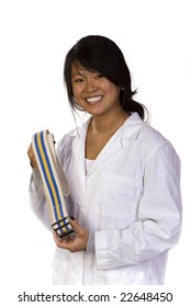 Professional Physical Therapist With A Gait Belt