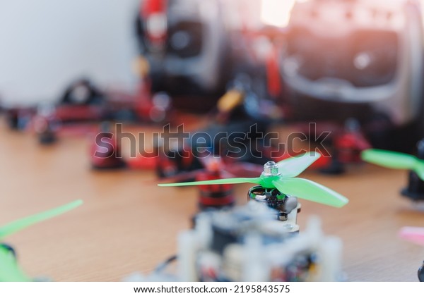 Professional repair of RC drones and radio\
controlled cars,\
robots.