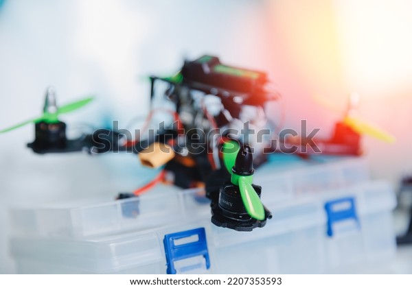 Professional repair of RC drones and radio\
controlled cars,\
robots.