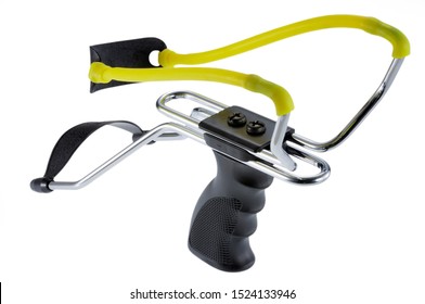 professional slingshot isolated on white background