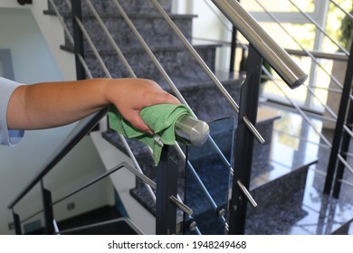Professional Staircase Cleaning, Close Up